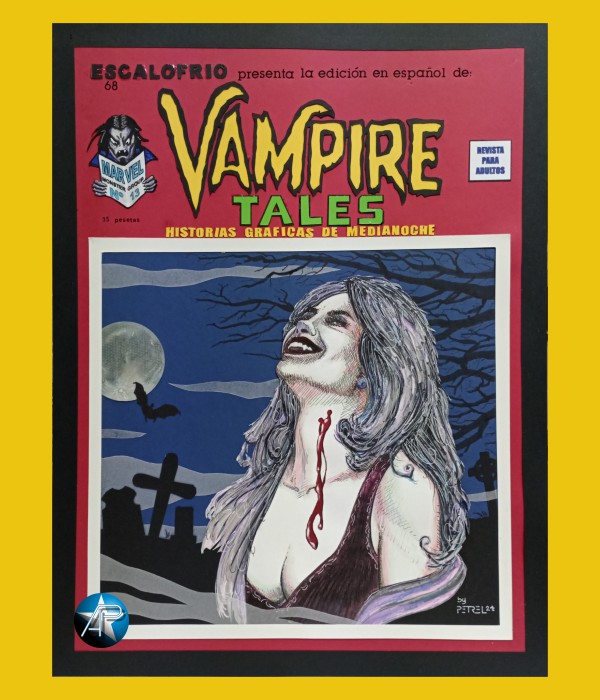 Arturo Petrel, Marvel, Escalofrío, Ediciones Vértice, Vampire Tales