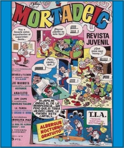 Arturo Petrel, Mortadelo, Bruguera