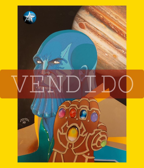 Arturo Petrel, Marvel, Thanos, Guantelete del Infinito,